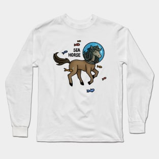 Sea Horse Long Sleeve T-Shirt